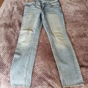Light wash jeans